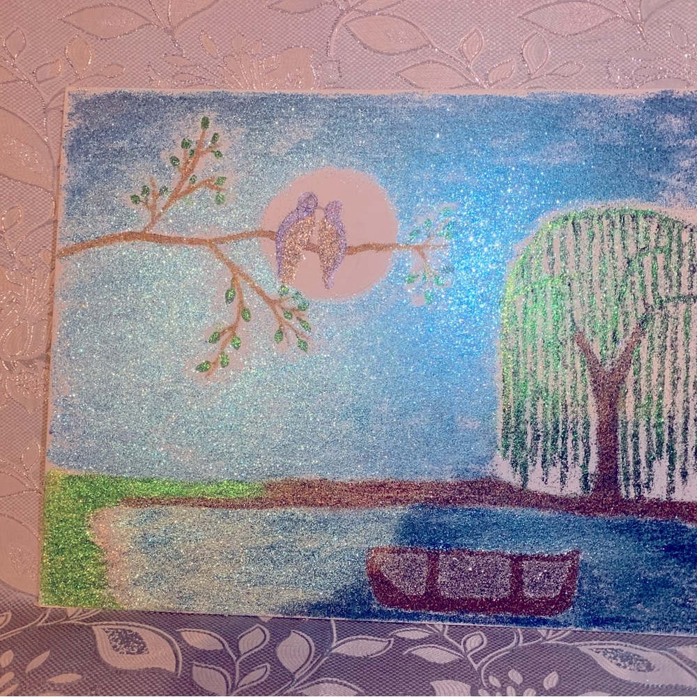 Glitter art